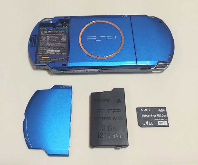 PSP-3000 本体 ブルー