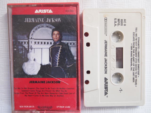 【再生確認済US盤カセット】Jermaine Jackson / ST ジャーメイン・ジャクソン_画像1