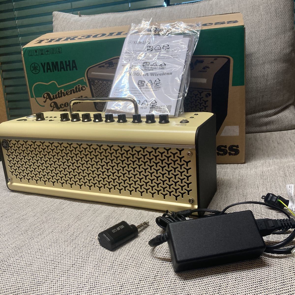 売切り！！美品！元箱ありYAMAHA THR30II Wireless ギターアンプ +送信