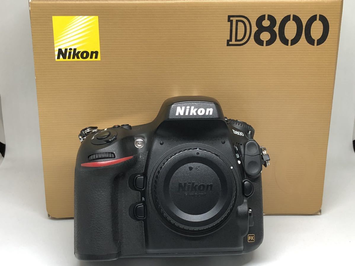 動作良好】Nikon ニコンD800 ボディ【レリーズ13,000回