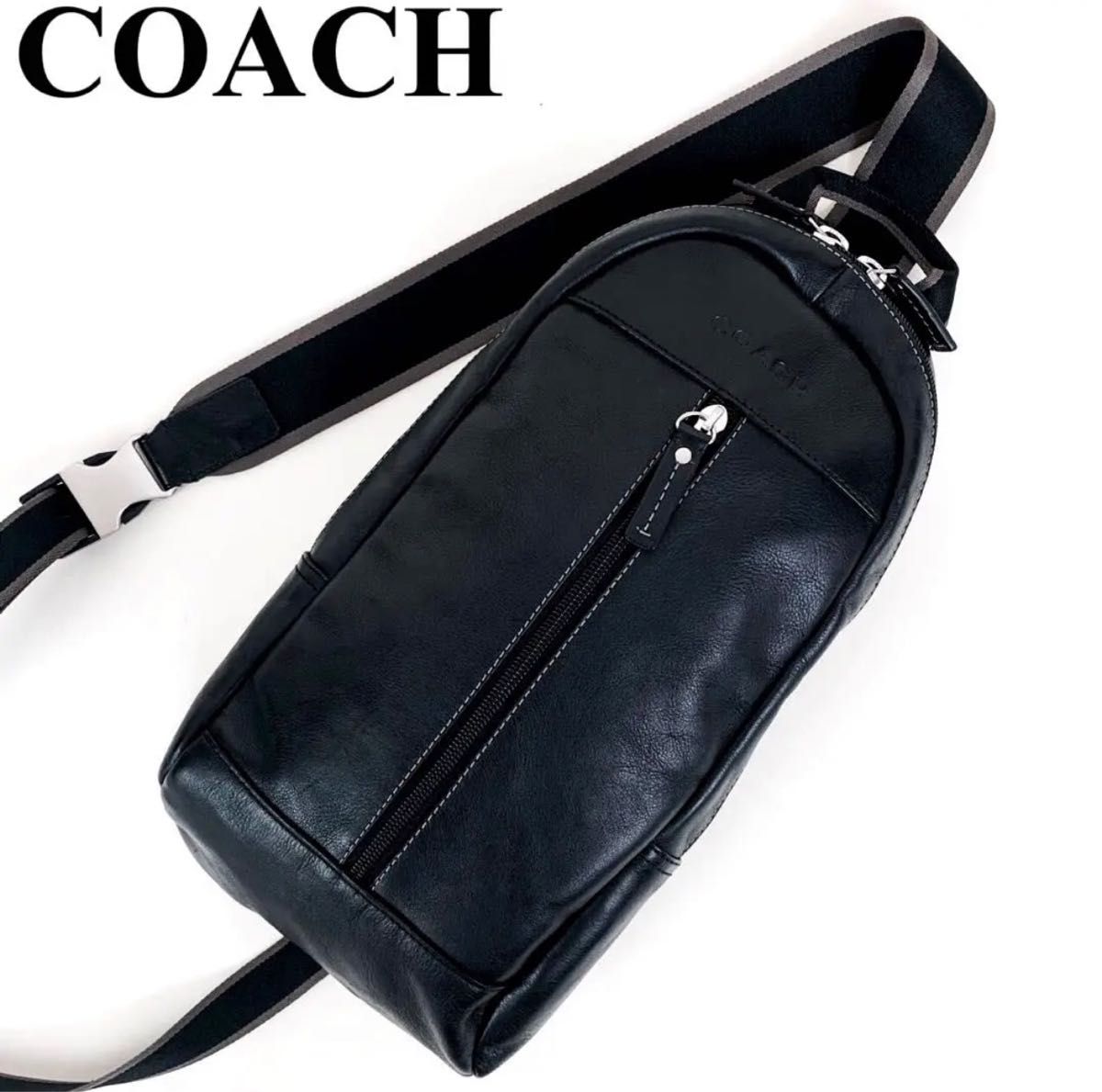 超極美品】コーチ COACH ショルダーバッグ ボディバッグ ワン