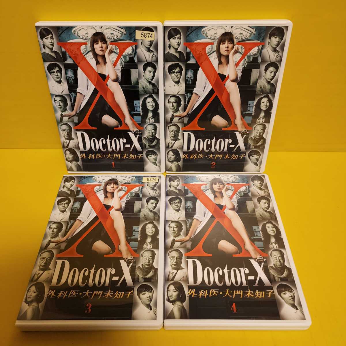 ※新品ケース　新品ケース Doctor-X～外科医・大門未知子～（ドクターX）シーズン1〜シーズン6 +SP　　　DVD計32巻_画像2