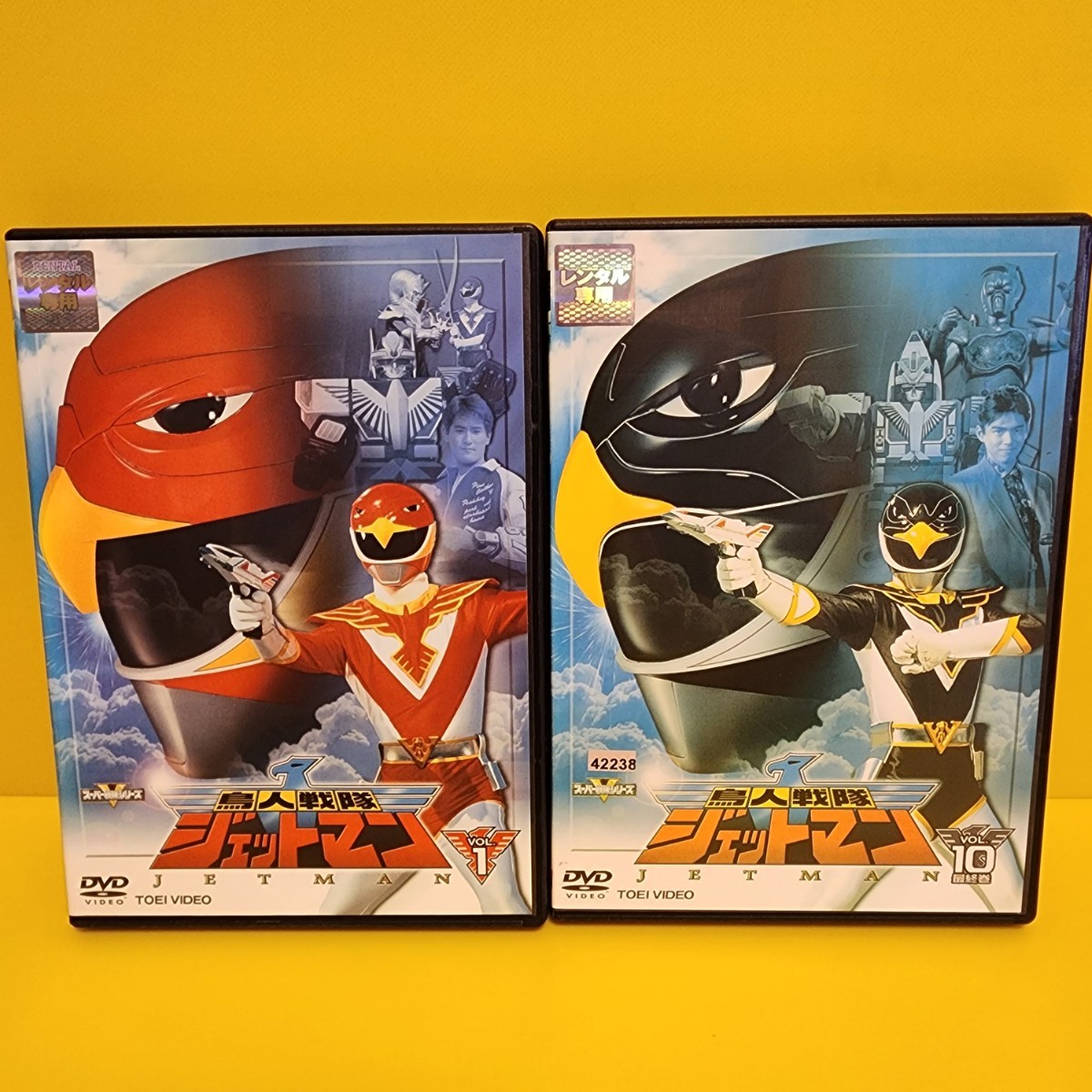 新作入荷!!】 鳥人戦隊ジェットマン DVD全10巻セット 一般