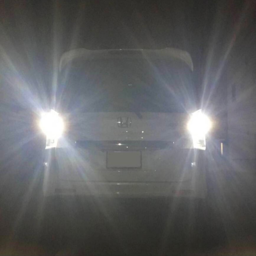 トヨタ FJクルーザー GSJ15W 超爆光 T16 LED 新型 3570 SMD CSPチップ バックランプ 後退灯 ウエッジ球 ポン付け ホワイト 2個セット_画像4