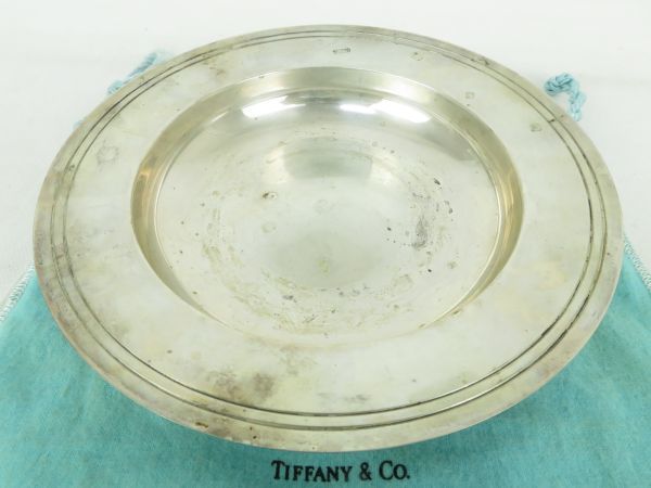 TIFFANY＆Co.　ティファニー　お皿　プレート　シルバー925　約300g　食器　銀_画像1