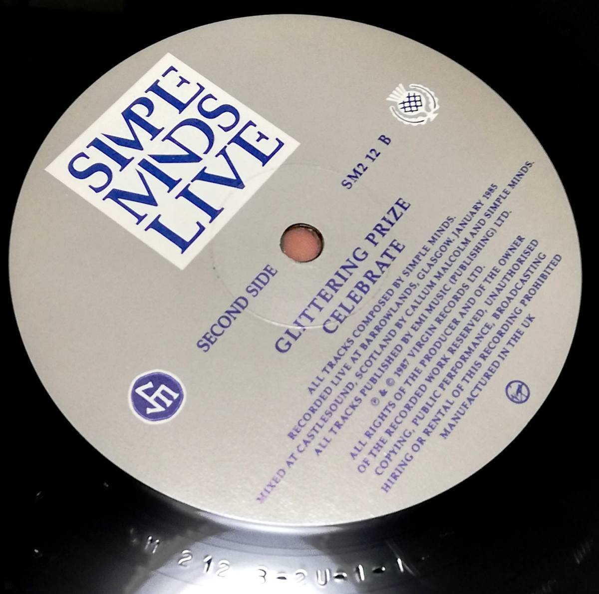 12”　SIMPLE MINDS LIVE　PROMISED YOU A MIRACLE/UK盤_画像4