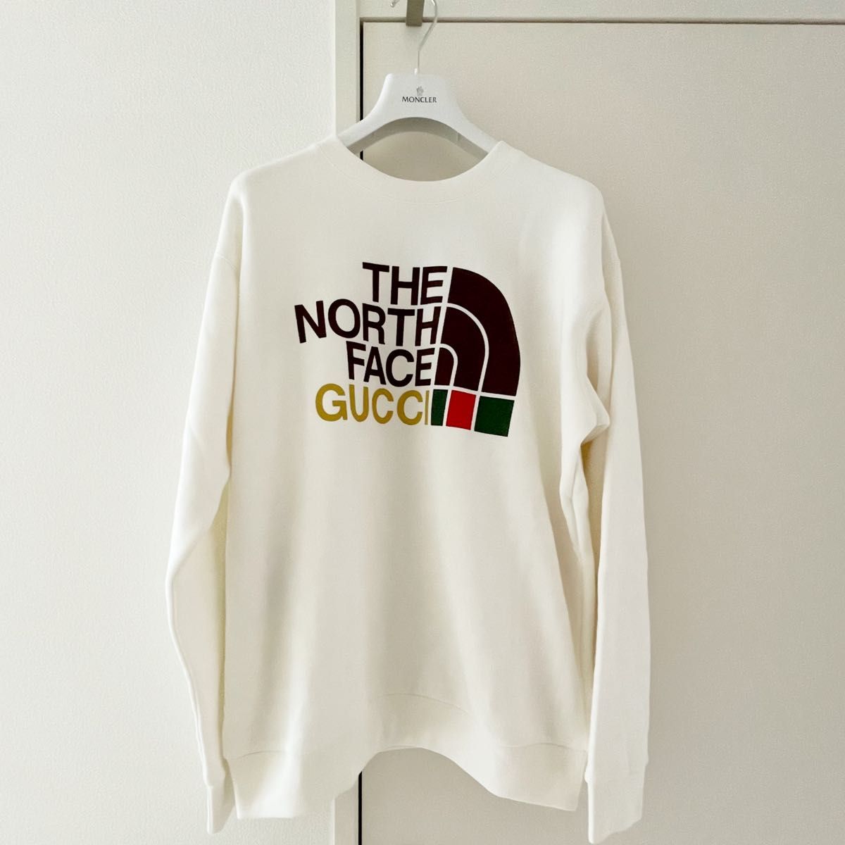 GUCCI ノースフェイス　コラボ　限定　スエット　トレーナー　S グッチ　新品　TheNorthFace 限定　完売　希少