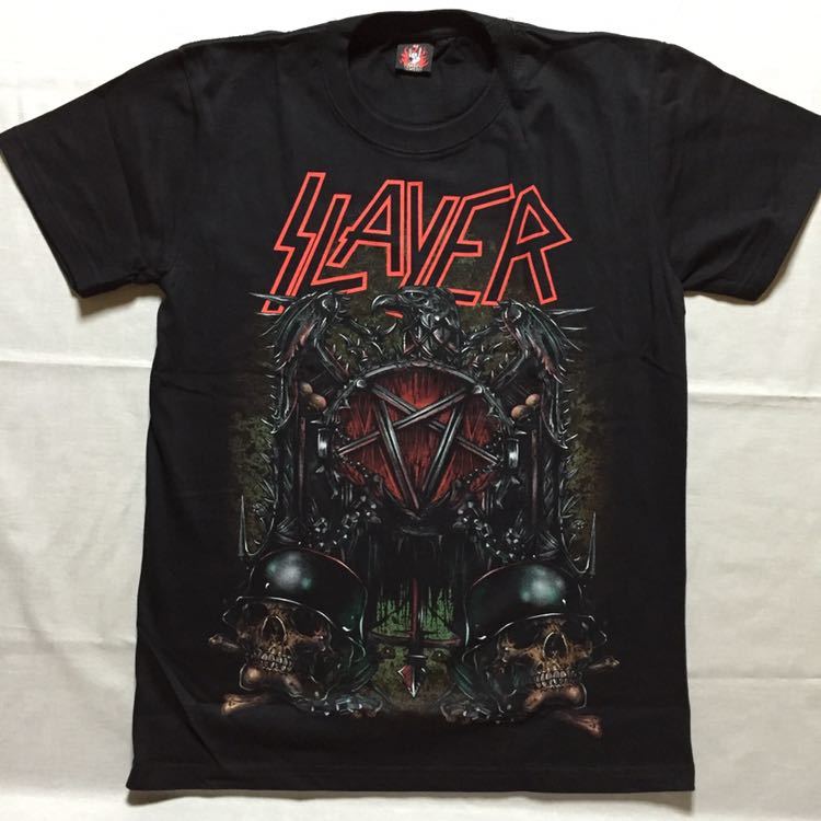 バンドTシャツ スレイヤー(SLAYER)w1新品 L_画像1