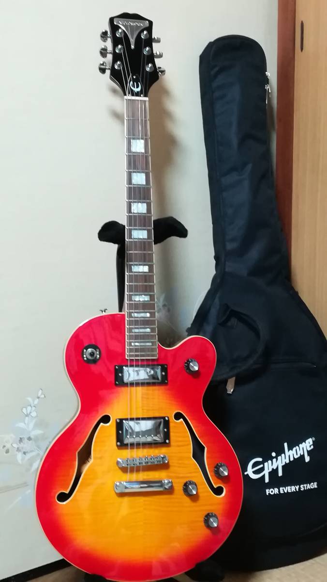 希少! Epiphone ALLEYKAT HS エピフォン アレイキャット ヘリテージチェリーサンバースト 2007年製 セミアコースティックギター  セミアコ