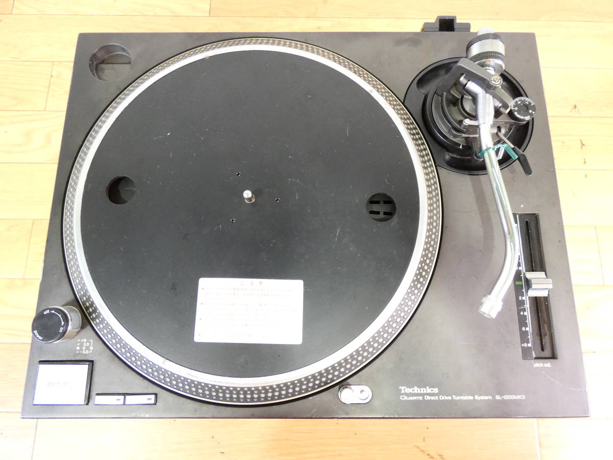 超安い】【超安い】ジャンク品 Technics Sl-1200 DJターンテーブル