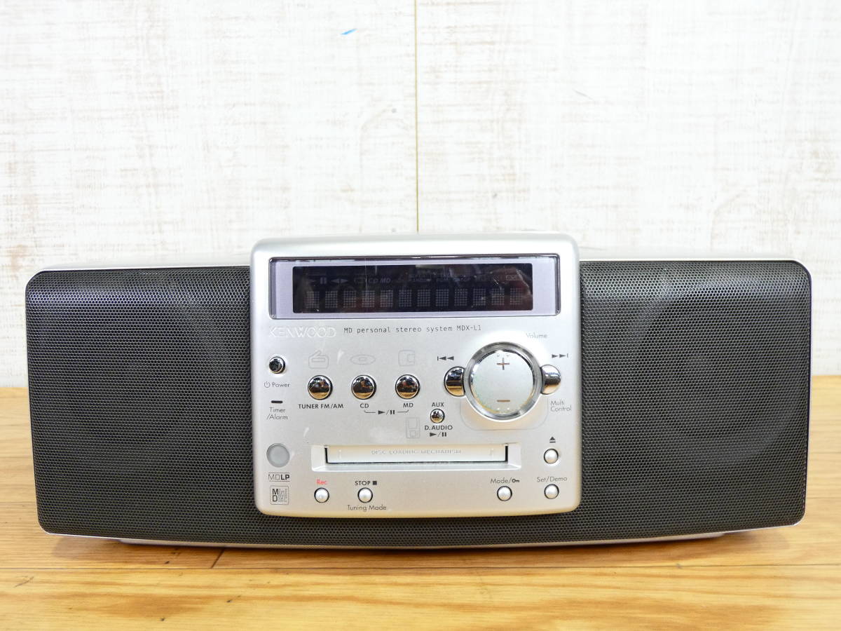 KENWOOD ケンウッド MDX-L1 MD PERSONAL STEREO SYSTEM パーソナル