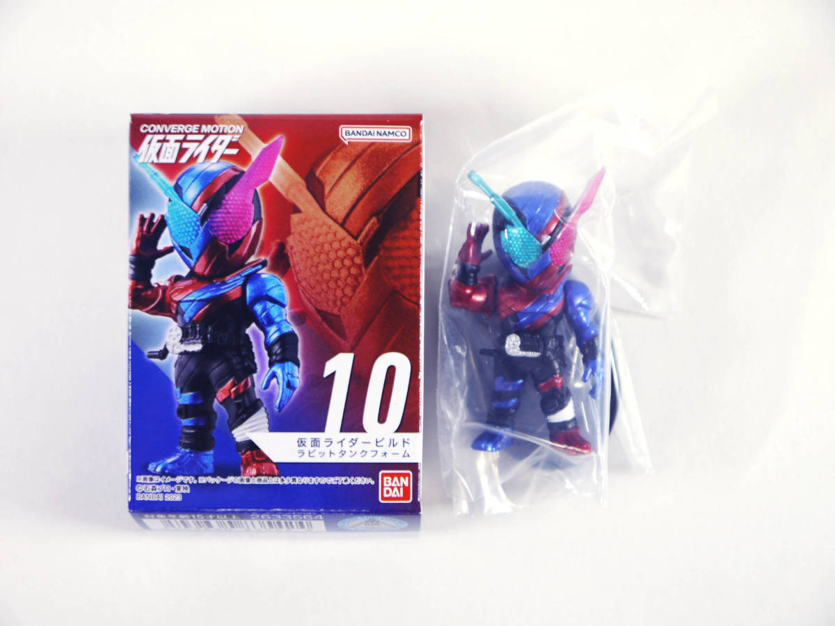 t 仮面ライダー コンバージ モーション CONVERGE MOTION 2 仮面ライダービルド ラビットタンクフォーム フィギュアの画像1