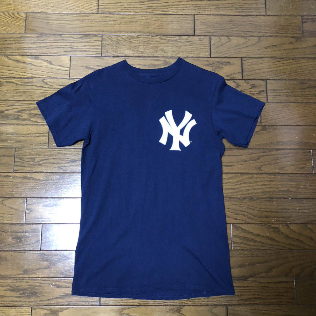 Majestic NY YANKEES 背番号13番RODRIGUEZ 半袖Tシャツネイビー Majestic NY YANKEES 背番号13番RODRIGUEZ 半袖Tシャツネイビー