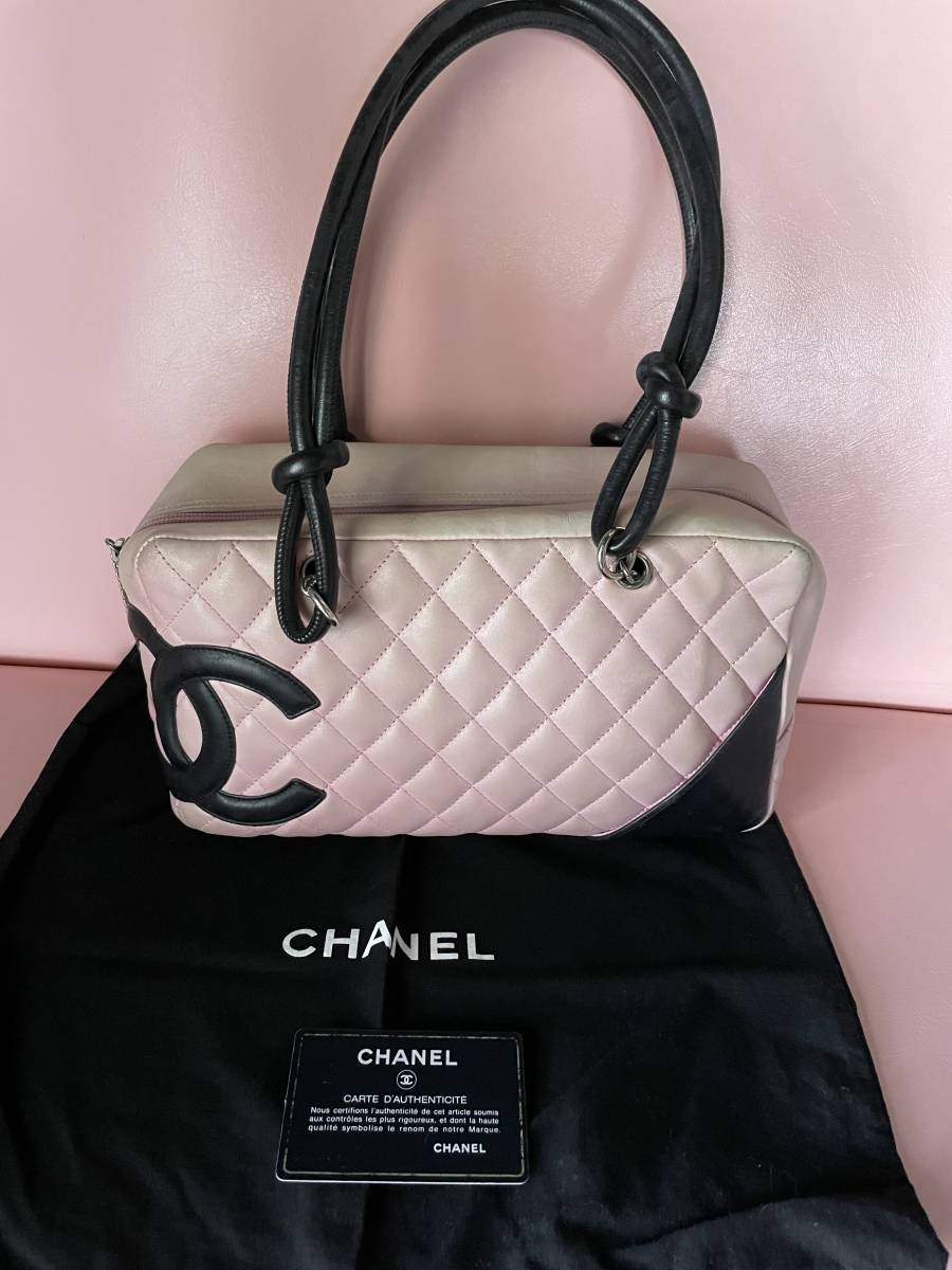 CHANEL シャネル☆カンボンラインBAG ピンク www.mooz.re