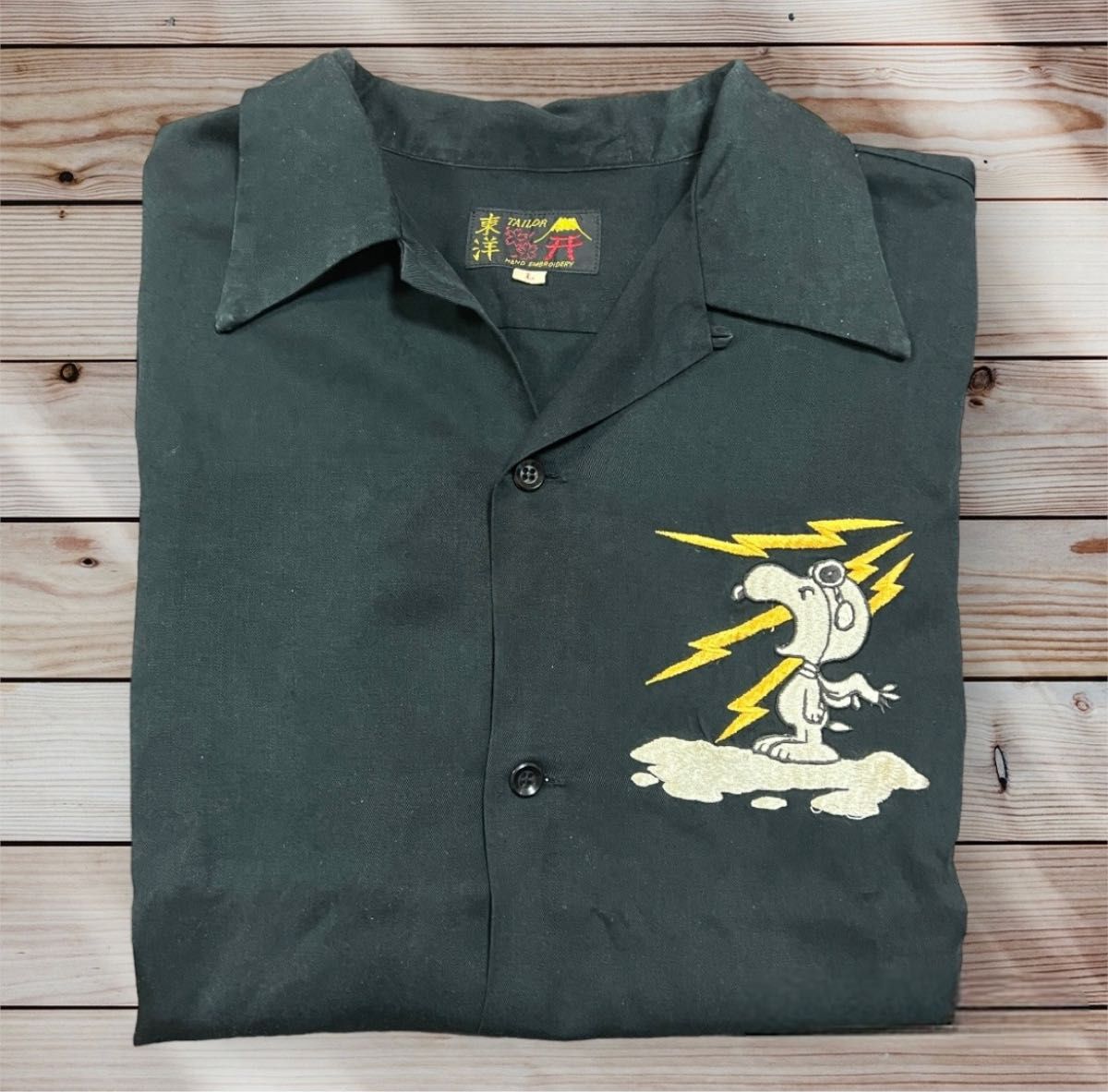 テーラー東洋 TAILOR TOYO VIETNAM SHIRT SNOOPY | opts-ng.com