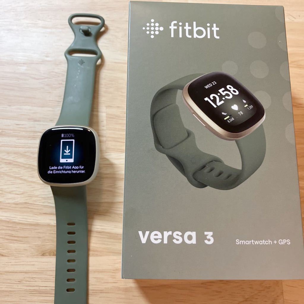 ヤフオク! - 【Suica対応】 Fitbit Versa 3 スマート