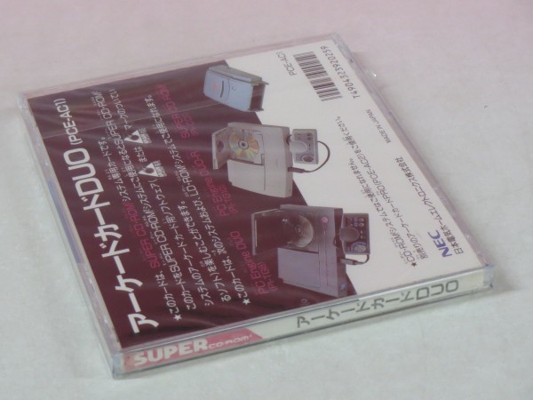 63976# unopened goods PCE arcade card Duo