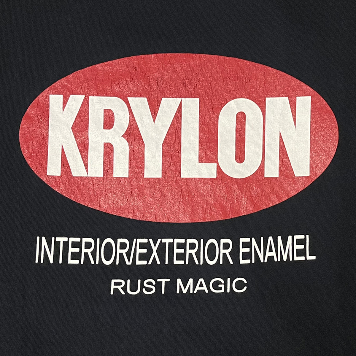 XLサイズ 00s KRYLON クライロン ロゴTシャツ スプレー DIY グラフィティ ヒップホップ GILDAN 企業系 企業物 黒 ブラック ビンテージ Y2K_画像6