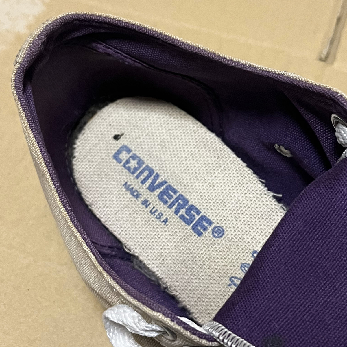 US8 レア 90s USA製 ビンテージ CONVERSE コンバース ジャックパーセル