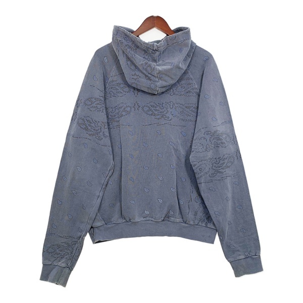 ラフシモンズ 2004AW WAVES期 ペイズリー柄 スウェット プルオーバー