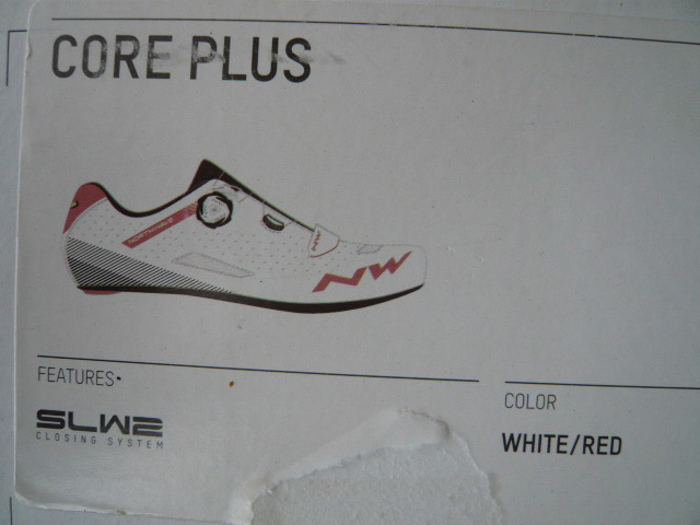 NORTHWAVE ノースウェーブ CORE PLUS コア プラス white SIZE 41 UK 7.1/2 US8.1/2 CM26.6