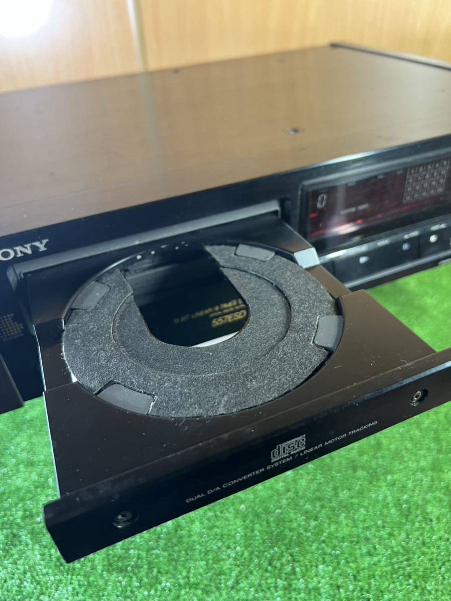 SONY ソニー CDP-557ESD CDプレーヤー 現状品 オーディオ機器 SONY ソニー CDP-557ESD CDプレーヤー 現状品 オーディオ機器