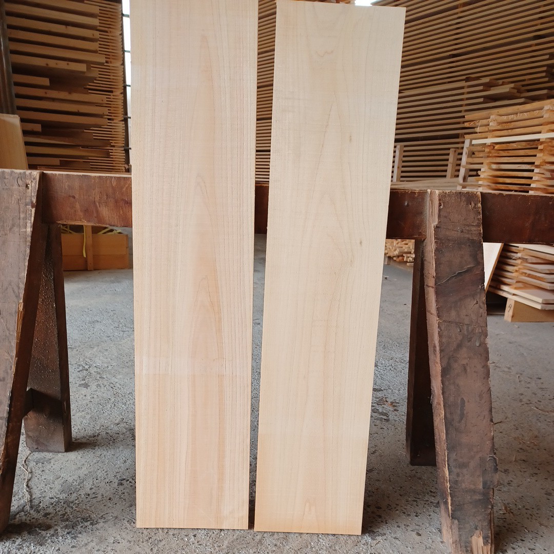B-1260【96.5×21.7×2cm】 国産ひのき 　板 　2枚セット　テーブル 　まな板　 看板 　一枚板　 桧　 檜　無垢材　 DIY