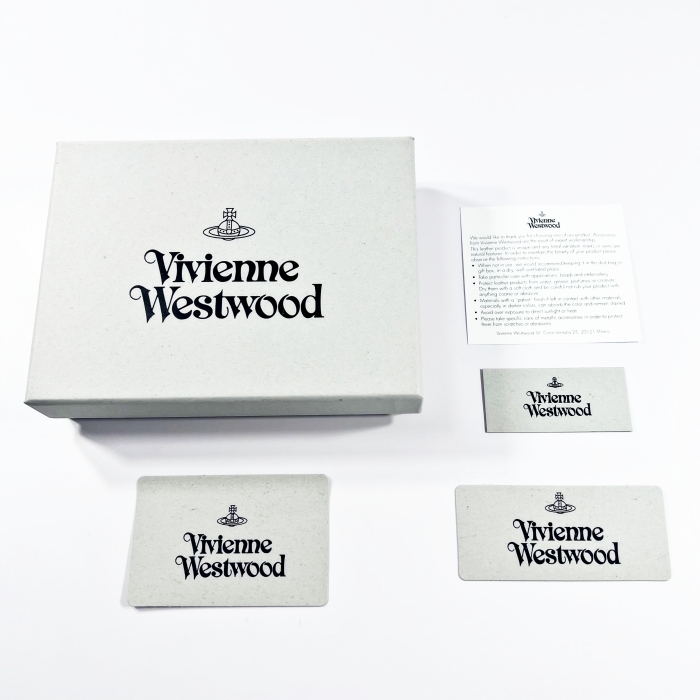 Vivienne Westwood ヴィヴィアン ウエストウッド NEW EXHIBITION 三つ折り財布 DERBY ENVELOPE BILLFOLD レディース 51150008_画像2