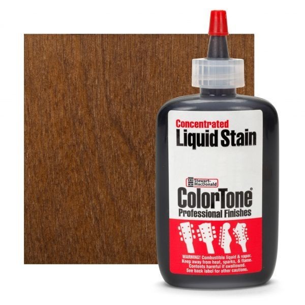  rice StewMac company ColorTone Medium Brown 5033 liquid stain body & neck. coloring .#STEWMAC-CTSTAIN-5033