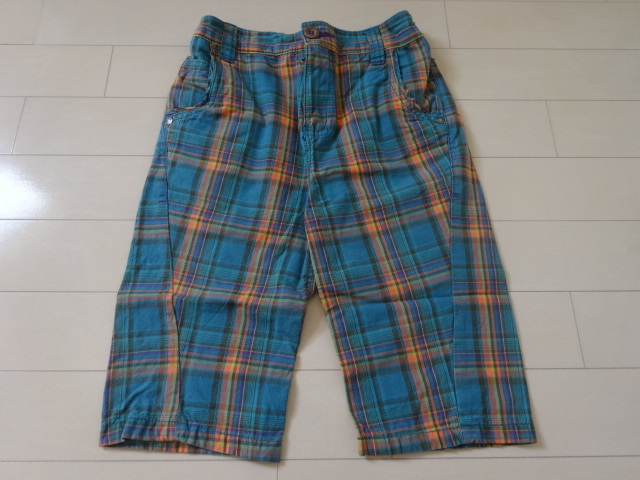 *next* next check pattern short pants 110