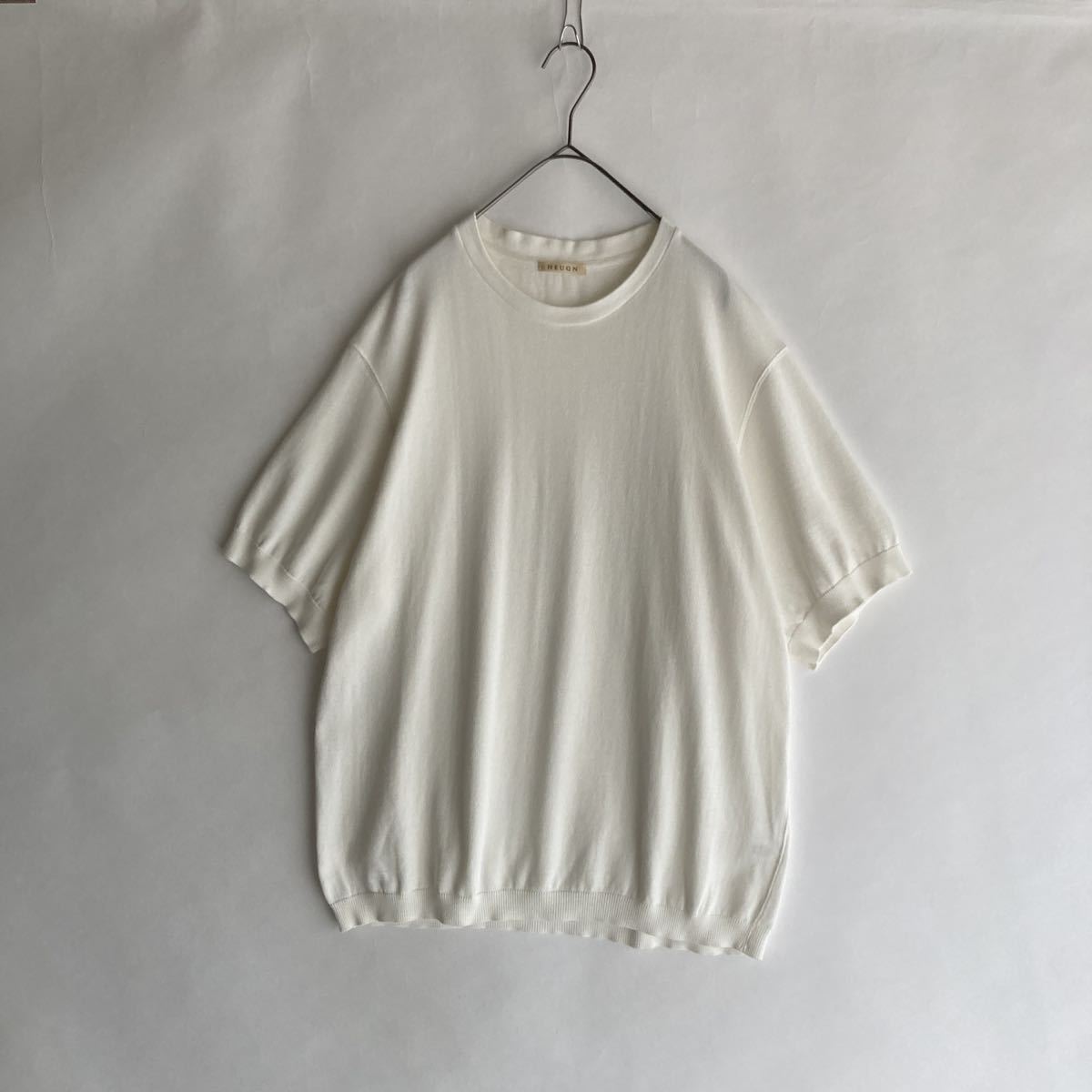 ヤフオク! - 【美品】HEUGN Joe Cotton Knit Tee...