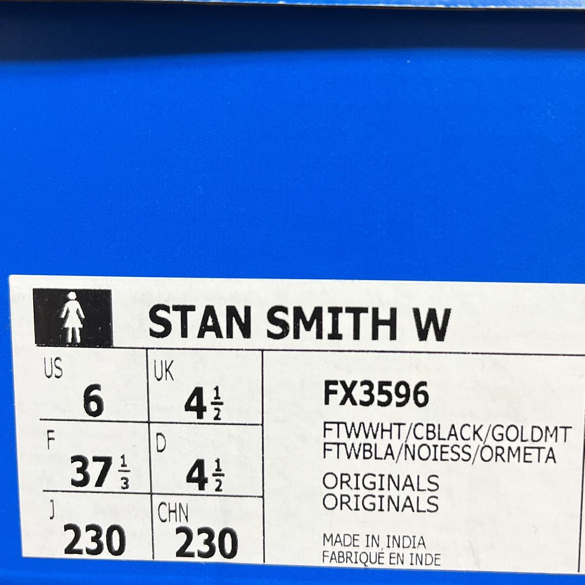 【新品】adidas stan smith W アディダス スタンスミス レディース スニーカー ホワイト 花柄 刺繍 レザーシューズ FX3596 23.0_画像8