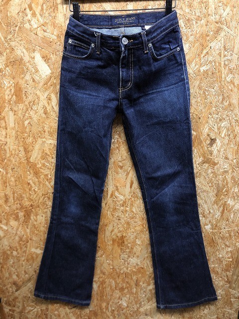 ジューシージーンズ 【USA製】 JUICY JEANS デニム フレアパンツ ブーツカット ジーンズ ロング 綿100% サイズ25 ブルー 青 レディース_画像1