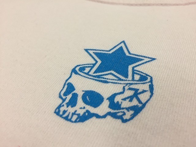タケオキクチ THE SHOP TK MIXPICE Tシャツ ワンポイントプリント スカルと星 丸首 クルーネック 半袖 綿100% S ライトピンク メンズ_画像3