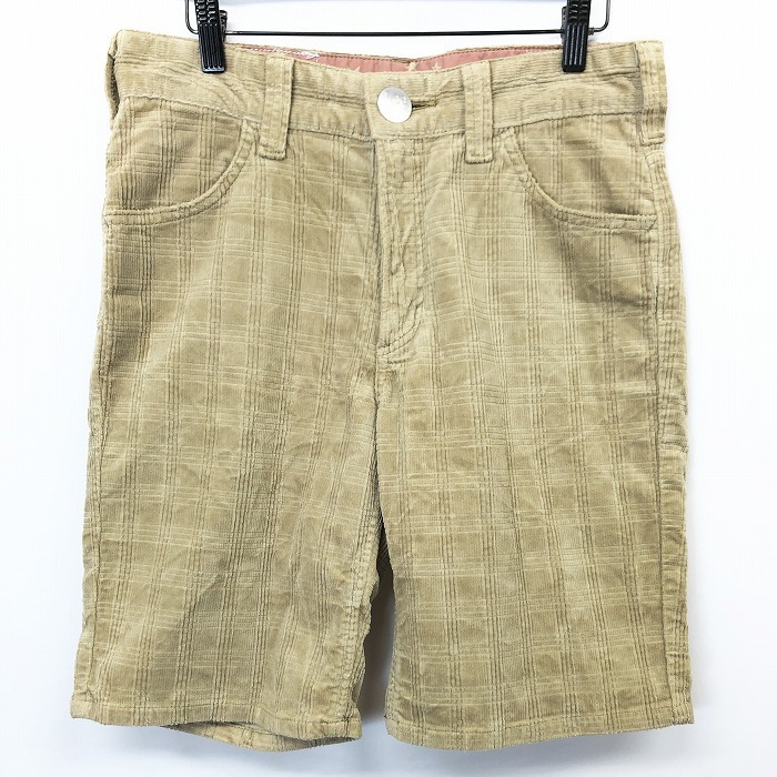 Ли Ли Ли вельвето -марки шорты короткие брюки половина брюк проверьте хлопок x полиуретан м мешерки коричневые мужчины мужчины