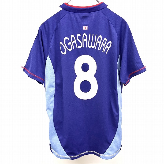 【SALE/37%OFF】 レプリカユニフォーム サッカー COODS OFFICIAL JFA (株)ジェイリーグエンタープライズ 背番号8 メンズ 紺 S 半袖 小笠原満男 OGASAWARA その他