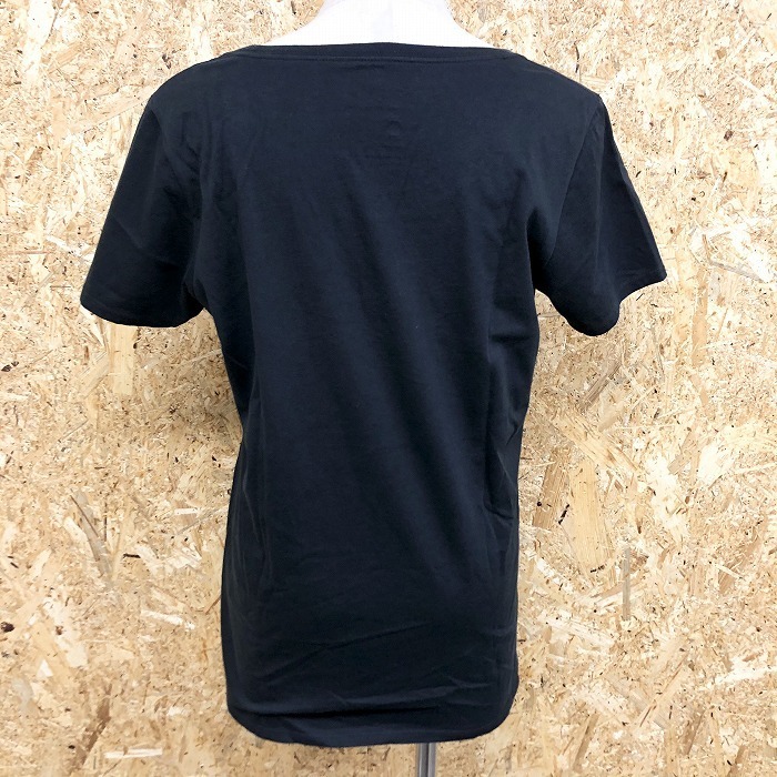 ナイキ THE NIKE TEE Tシャツ カットソー プリント 『JUST DO IT.』 Uネック 半袖 服 綿100% コットン L ダークネイビー レディース_画像4