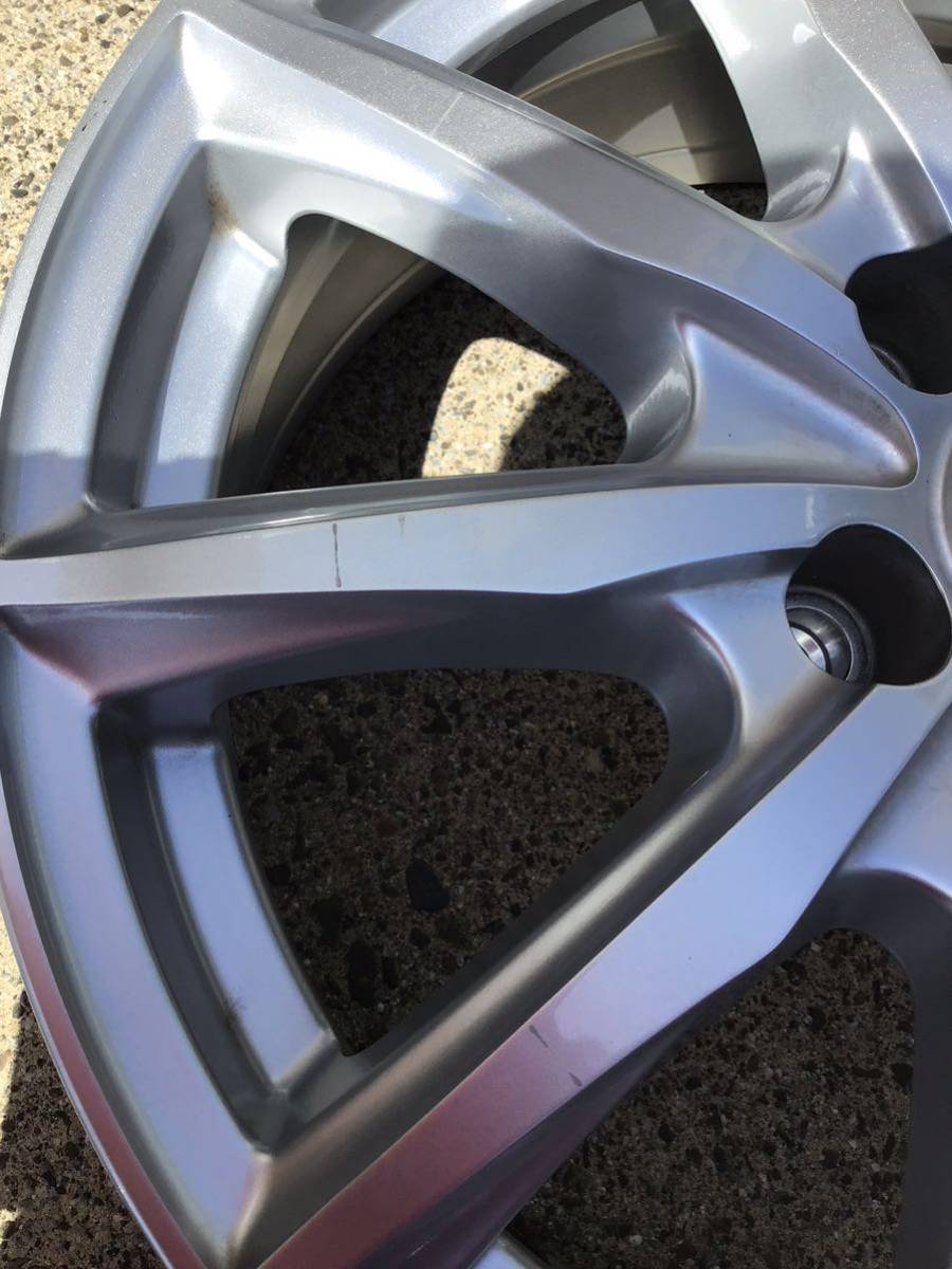 NISSAN Skyline оригинальные легкосплавные колесные диски 17×7J+45 114.3-5H б/у товар 4шт.@ Infinity 