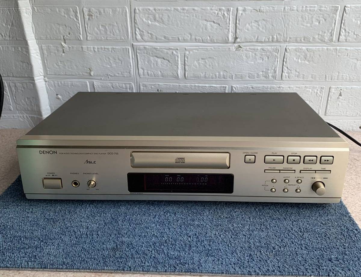 70%OFF】 【動作確認済み 美品】DENON デノン CDプレーヤー DCD-755AE