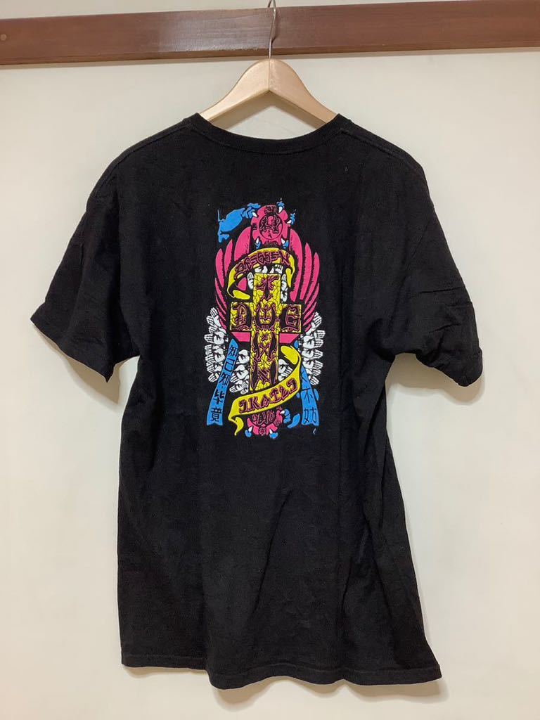 そ1167 USA製 DOG TOWN ドッグタウン プリントTシャツ 半袖Tシャツ L ブラック ストリート スケボー 丸胴(ウエア)|売買されたオークション情報、yahooの商品情報をアーカイブ公開 - オークファン(aucfan.com)