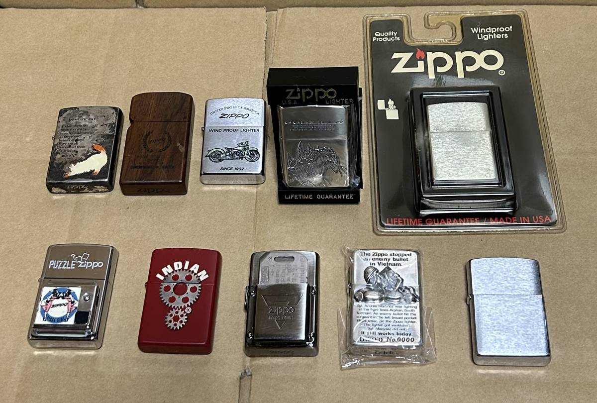 □ ZIPPO 使用品 未使用 11個セット connectedfire.com