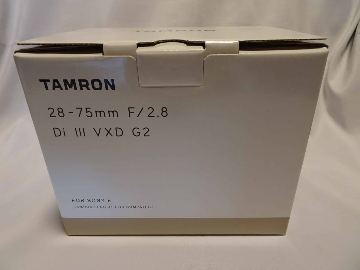 美品】TAMRON 28-75mm F/2.8 Di III VXD G2 Model A063 SONY Eマウント