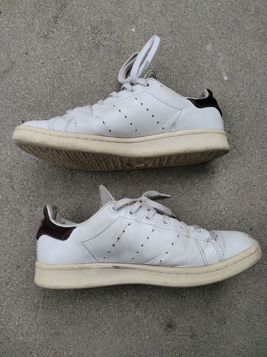 adidas STAN SMITH アディダス スタンスミス ブラウン 23.0cmの画像3