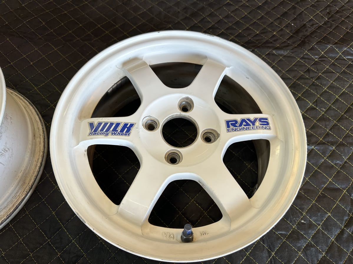 RAYS TE37 14インチ 6J 100 4H | veganutris.com.br