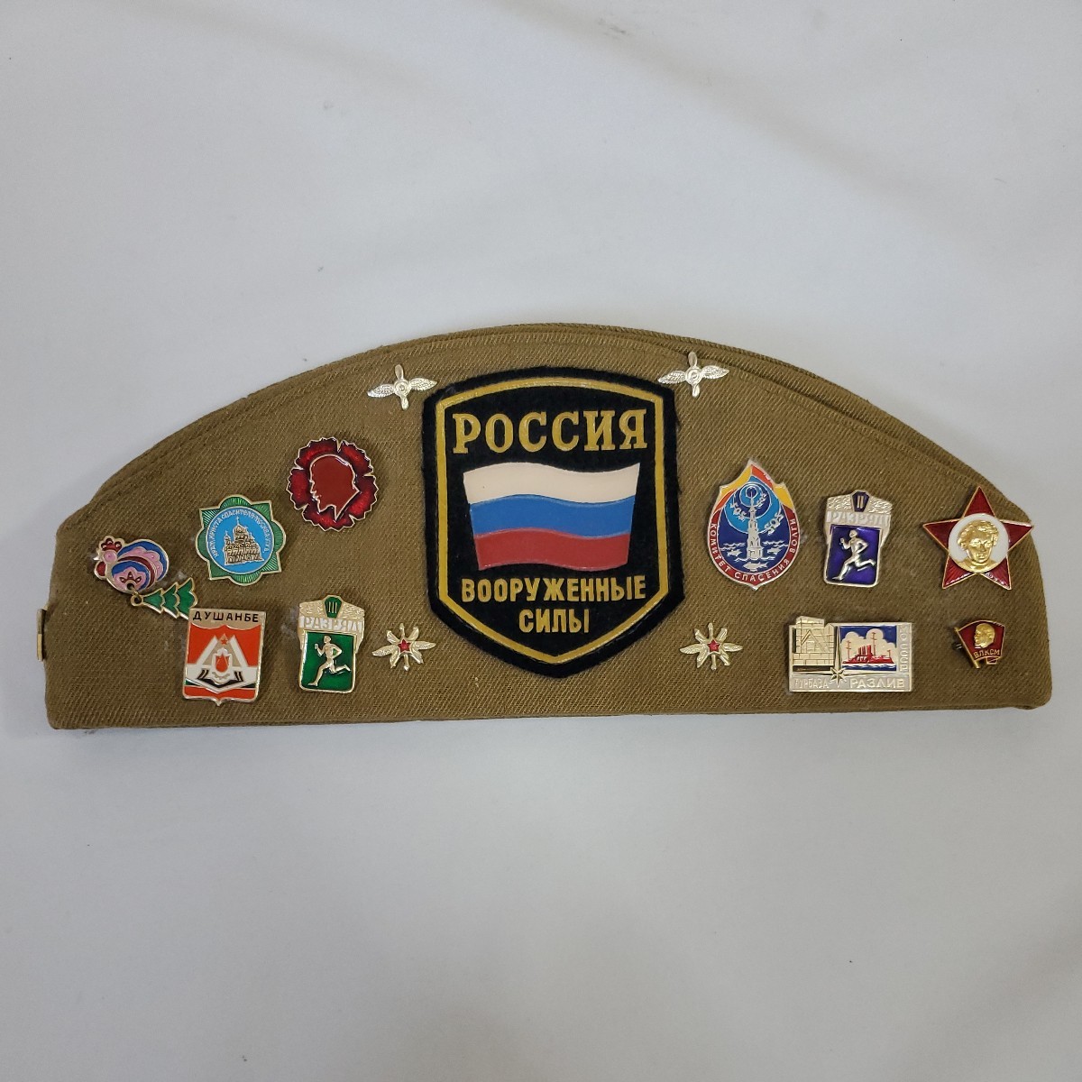 ☆レア☆ ロシアの軍帽、ギャリソンキャップ、ピロトカの画像1