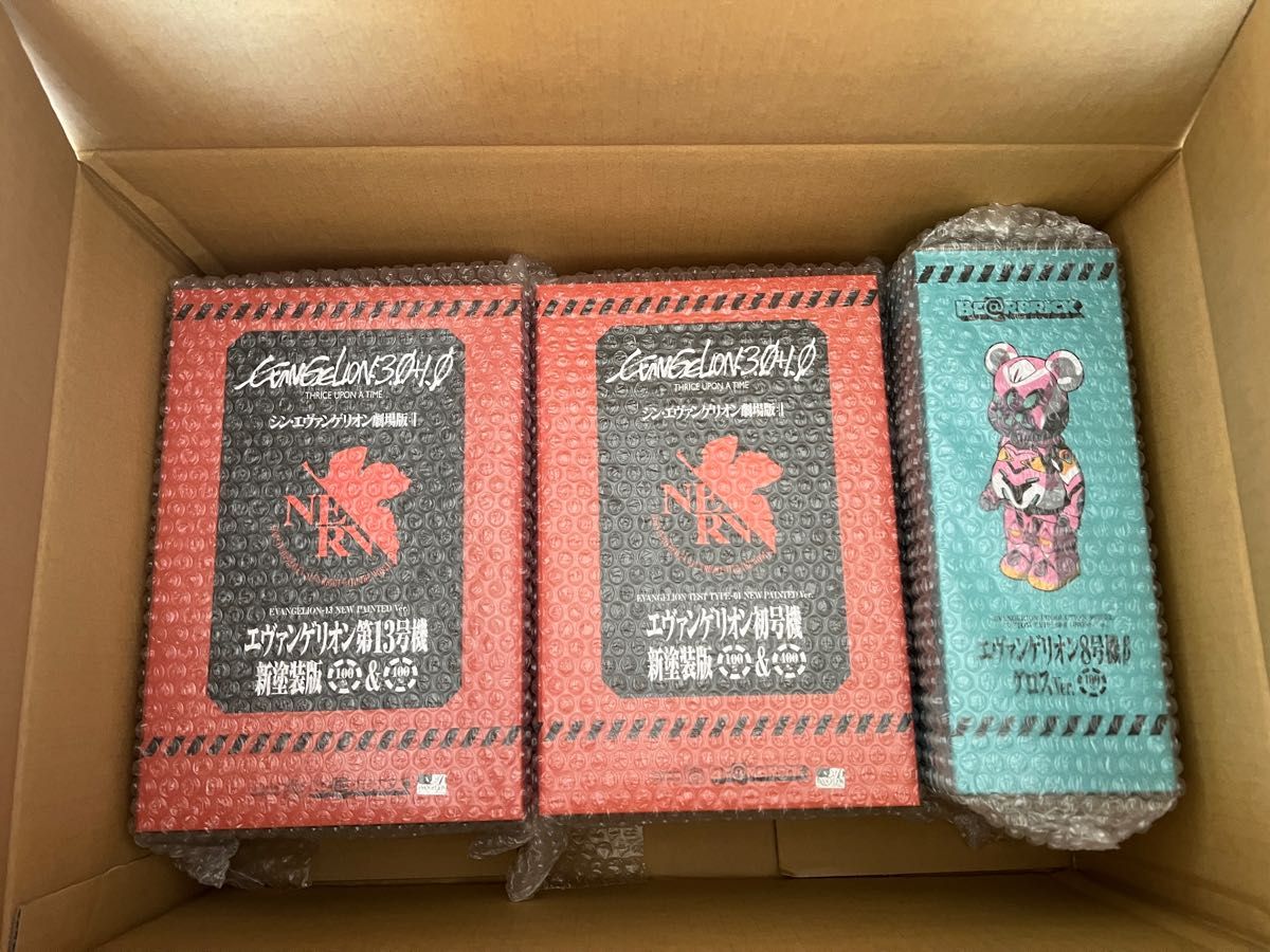 BE@RBRICK エヴァンゲリオン 初号機 第13号機 8号機β 3体セット