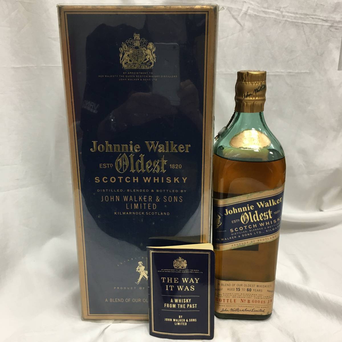 古酒・未開栓】Johnnie Walker Oldest 1820 ブルーラベル ジョニー