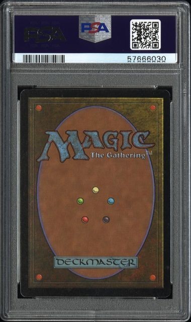 PSA7 MTG ガイアの揺籃の地 Gaea's Cradle 英語版 foil ジャッジ報奨 プロモ マジックザギャザリング_画像2