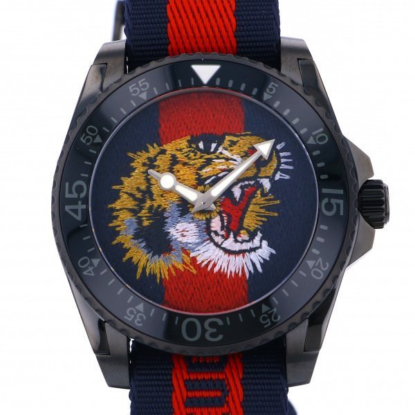 GUCCI グッチ 腕時計 YA136215 メンズ ダイブ Dive クオーツ-