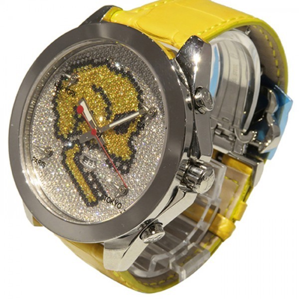 ジェイコブ JACOB&CO ファイブタイムゾーン スカル JCSKULL2 全面ダイヤ文字盤 新古品 腕時計 メンズ_画像2